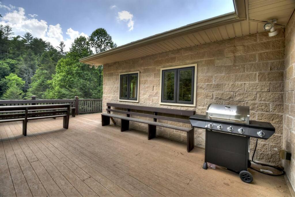 The Chariot - Creek Front With Hottub, Fire Pits, Billiards, Ev Charger - Sandalwood Stays Blue Ridge Esterno foto